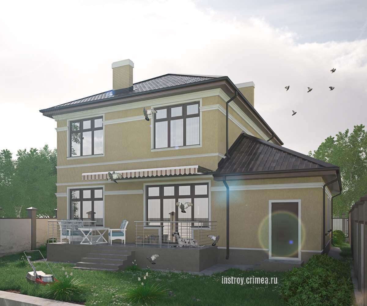 Жилой дом, Симферополь. Проектирование в Крыму: Евпатория, Бахчисарай, Симферополь, Севастополь, Ялта