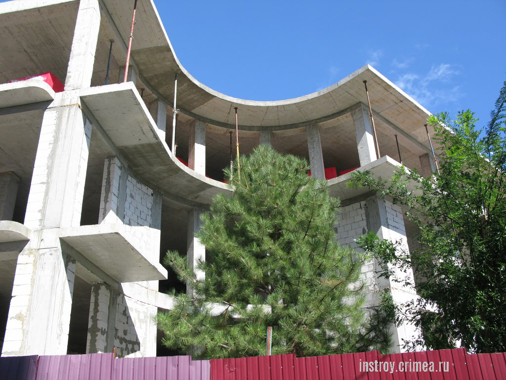 Частное строительство на ЮБК