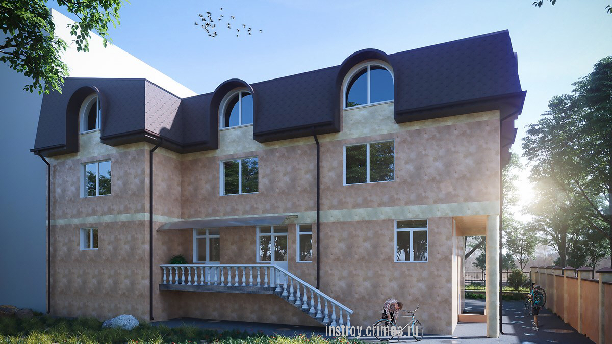 Жилой дом, проектирование в Крыму: Евпатория, Бахчисарай, Симферополь, Севастополь, Ялта. Архитекторы Крыма, ЮБК