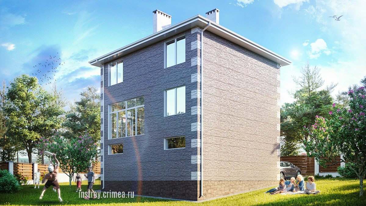 Жилой дом в Севастополе, проектирование в Крыму: Севастополь, Симферополь, Евпатория, Бахчисарай, Ялта. Архитекторы Крыма, ЮБК