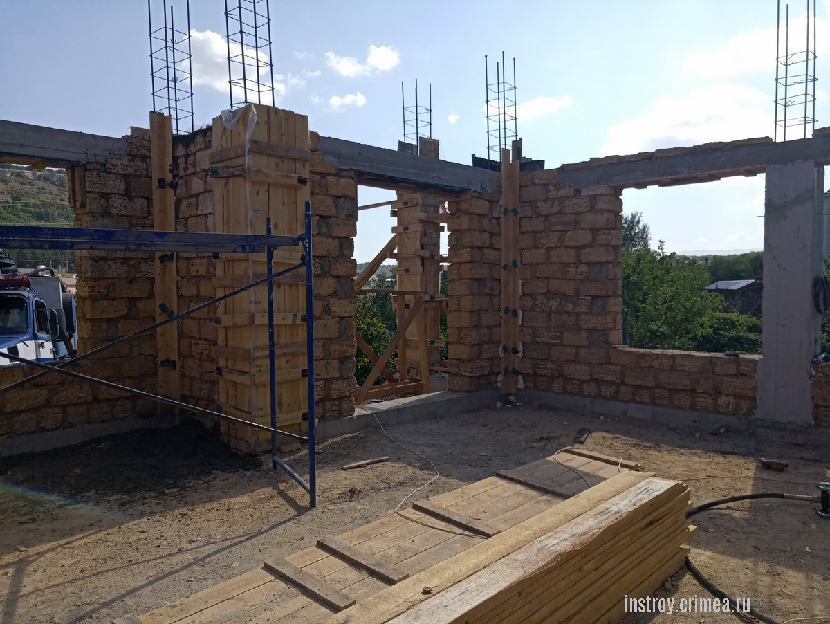 СТ Пейзаж дом из ракушки