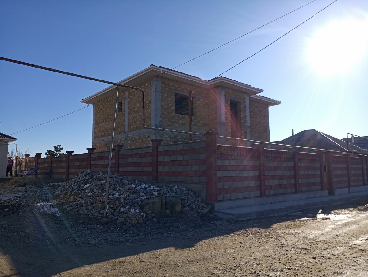 Дом из ракушки в Симферополе