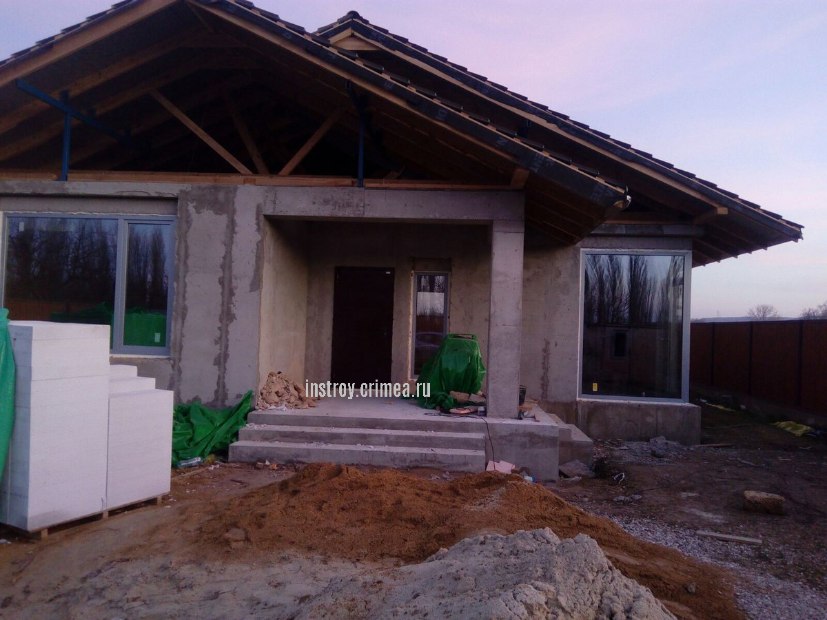 Строительство домов из ракушки, Симферополь