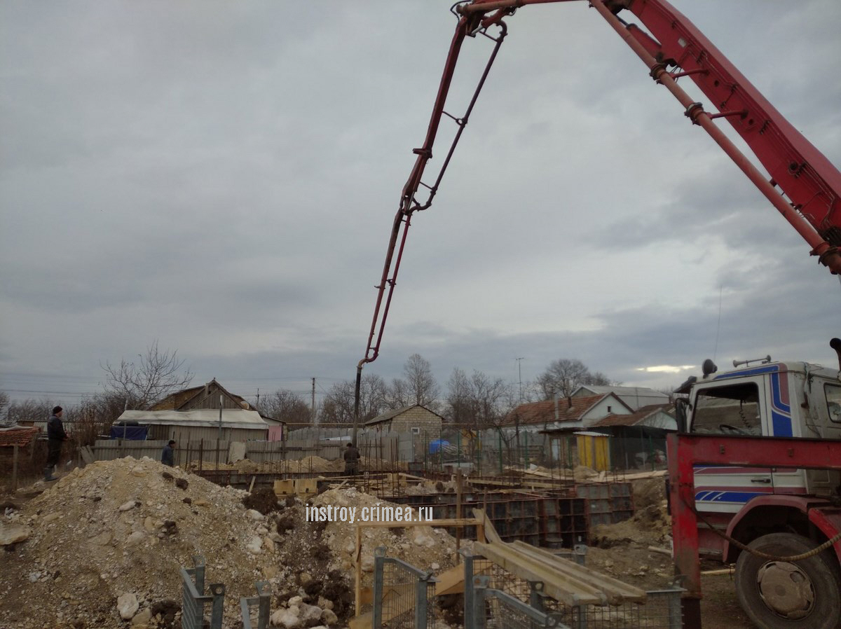Монолитные фундаменты, Симферополь
