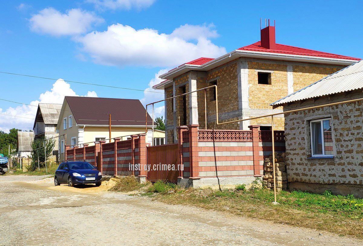 Дом из ракушечника в Крыму